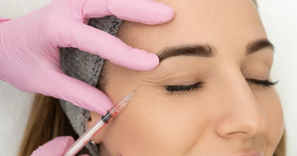 Women taking Wrinkle Relaxers treatment in Hershey, PA