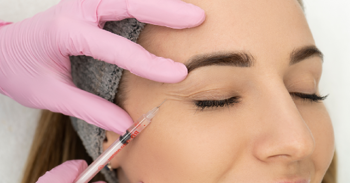 Women taking Wrinkle Relaxers treatment in Hershey, PA