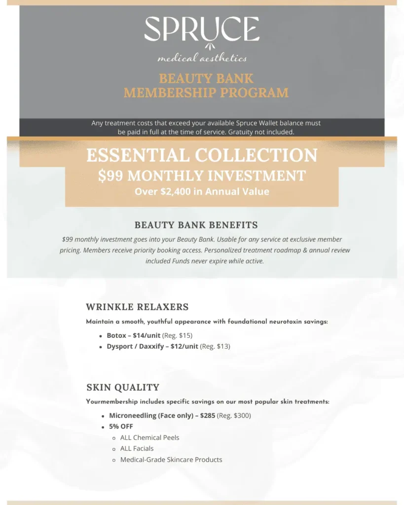 Med Spa Membership in Hershey, PA, at Spruce Medical Aesthetics