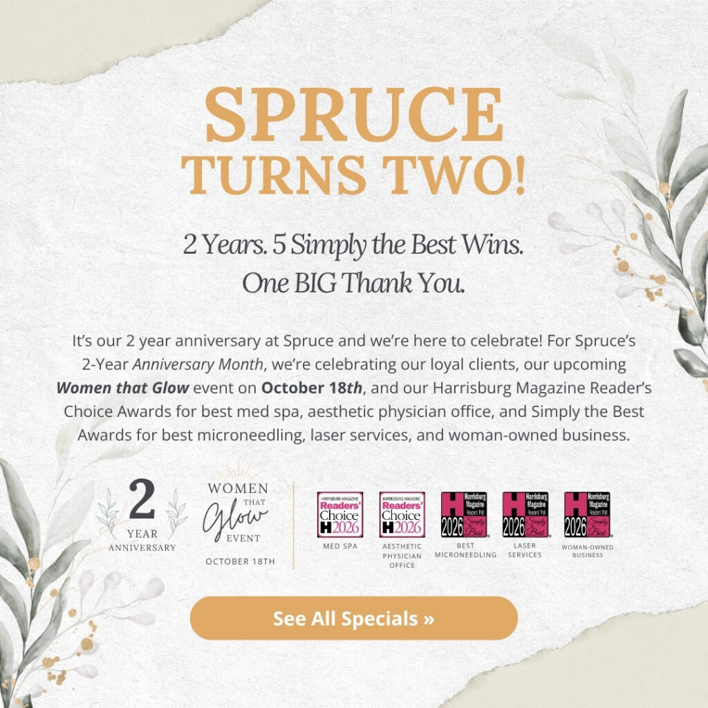 Spruce Turns Two