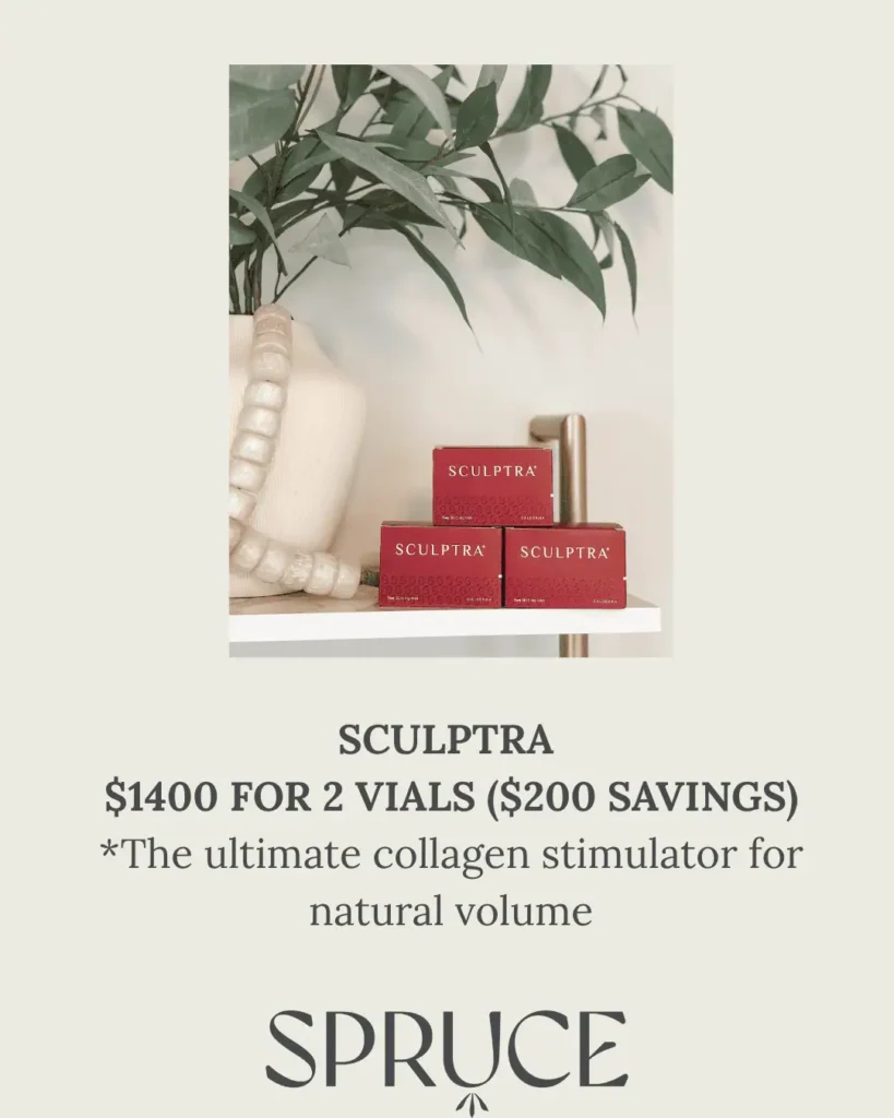 $200 Savings on Sculptra | Spruce Medical Aesthetics